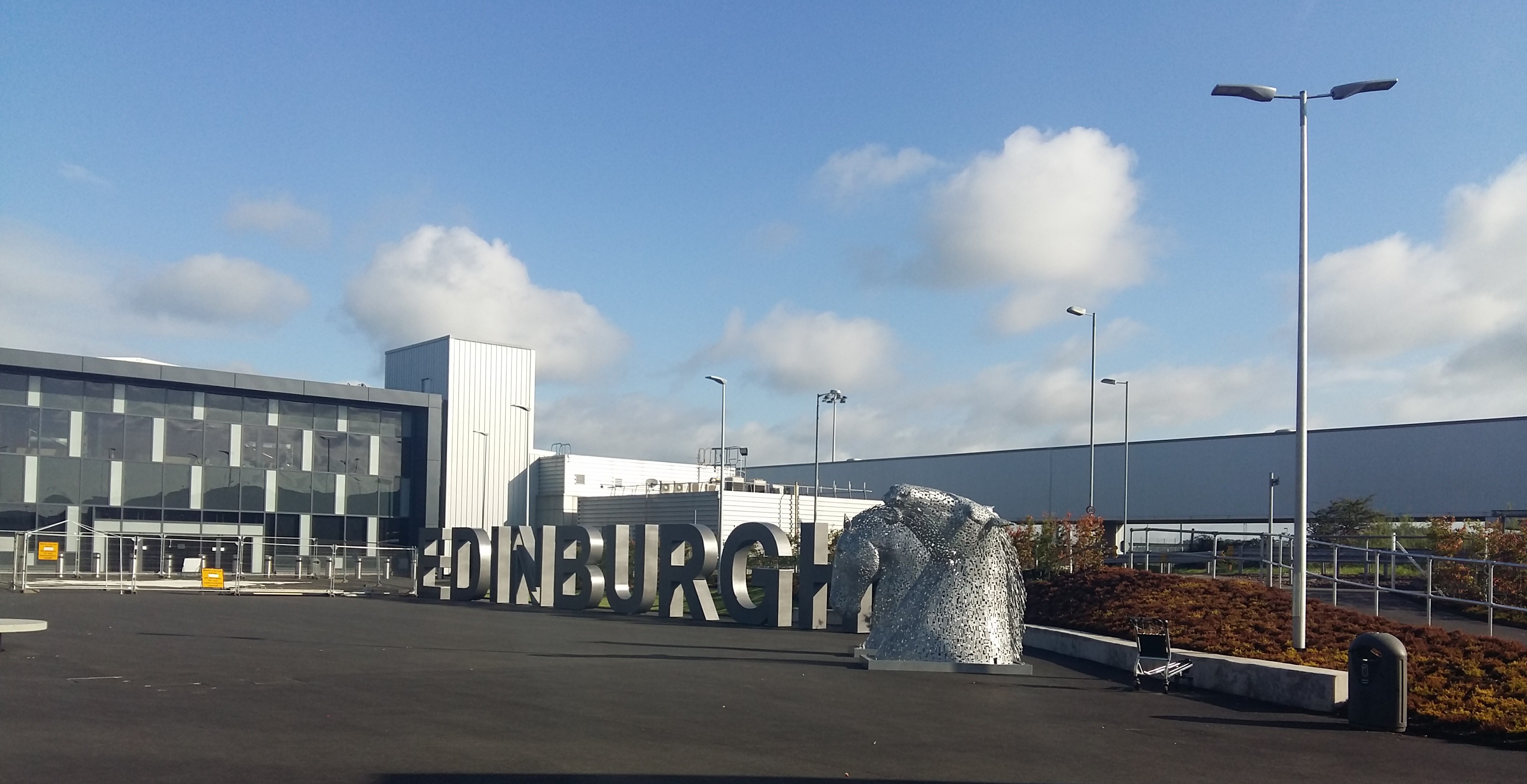 Flying from the UAE to Edinburgh, Scotland