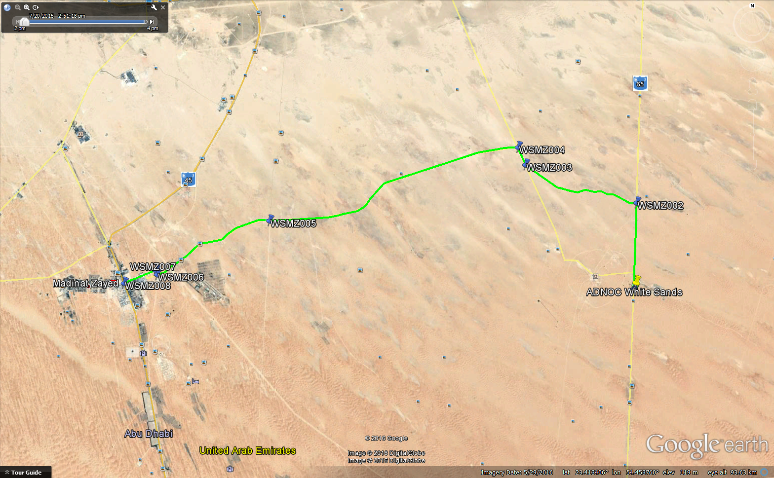 **White Sands to Madinat Zayed (Off the Beaten Track)